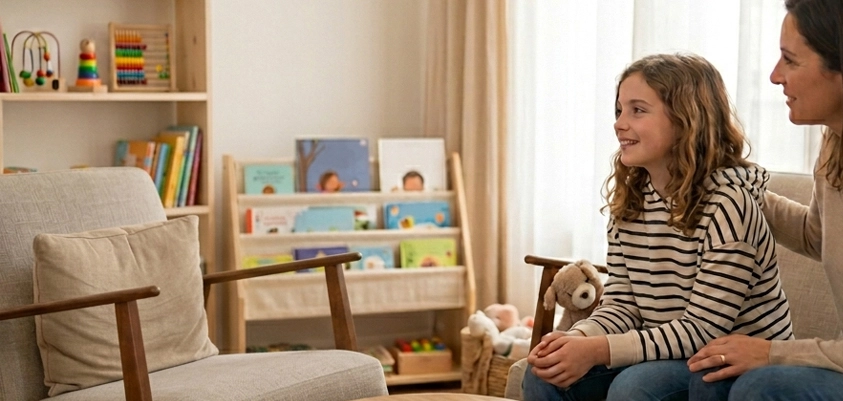 Enfant et adolescent en consultation avec un psychologue à Nice pour identifier les signes de mal-être et prévenir les difficultés scolaires